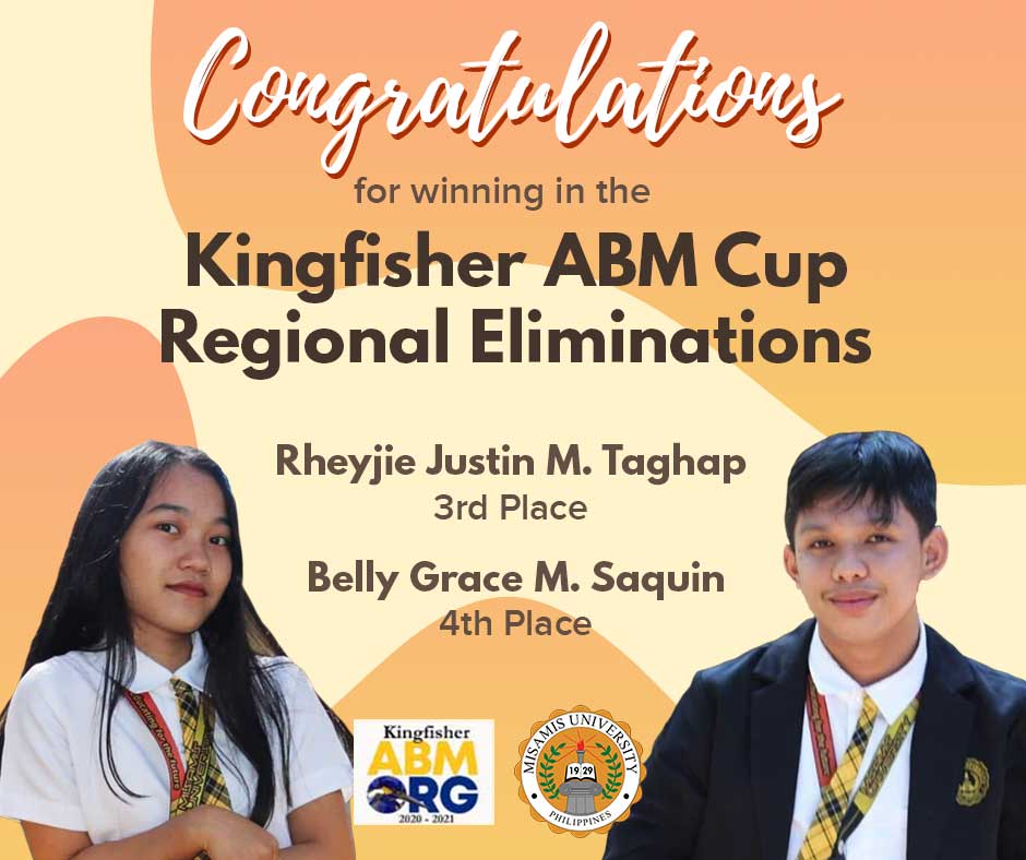 MU ABM Students Place 3rd and 4th in 2021 Kingfisher ABM Cup