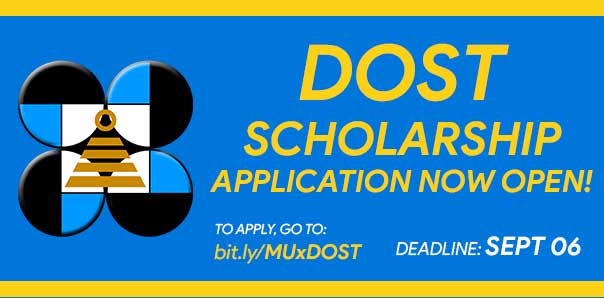 DOST Scholarship Applications Now Open
