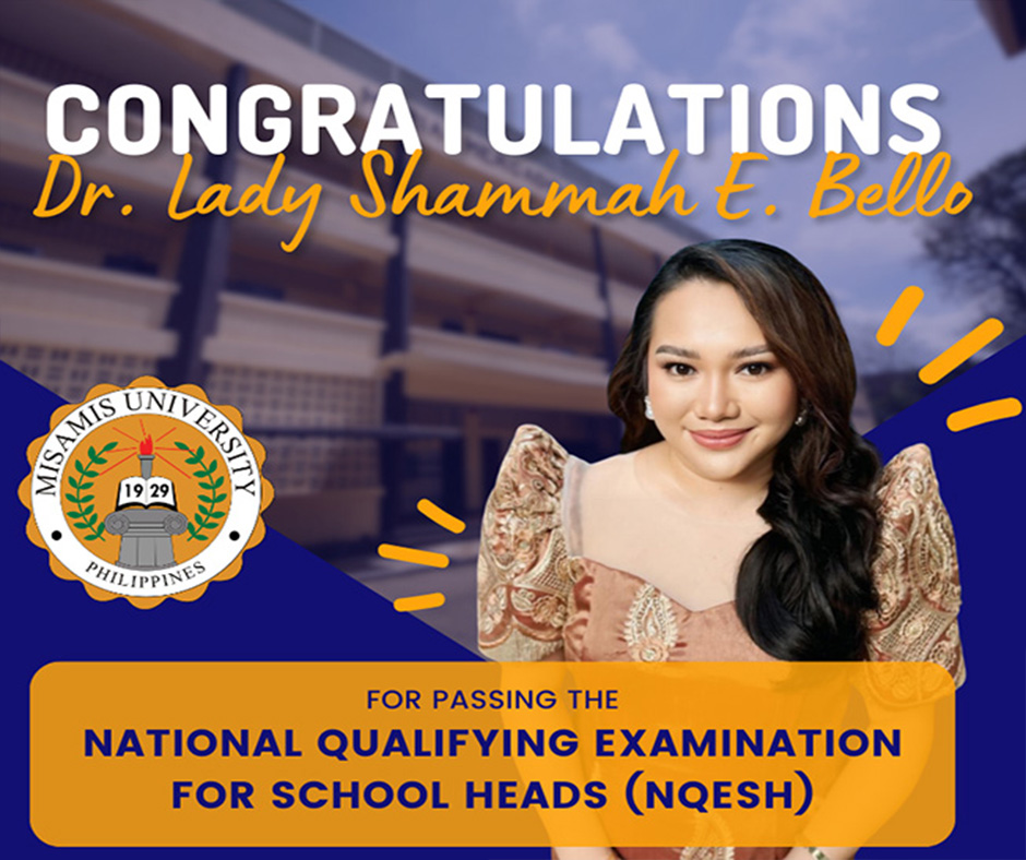 Dr. Lady Shammah E. Bello Passes National Qualifying Examination for School Heads, Honored for Leadership in Education Ozamiz City, Misamis Occidental