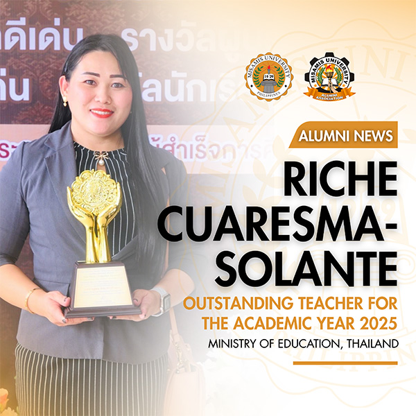 MU BSIT Alumna Riche Cuaresma-Solante Honored as Outstanding Teacher by Thailand’s Ministry of Education