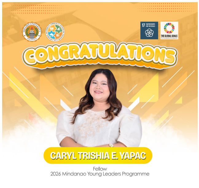 MU Community Extension Facilitator Selected as Fellow for the 2026 Mindanao Young Leaders Programme in Aotearoa New Zealand 