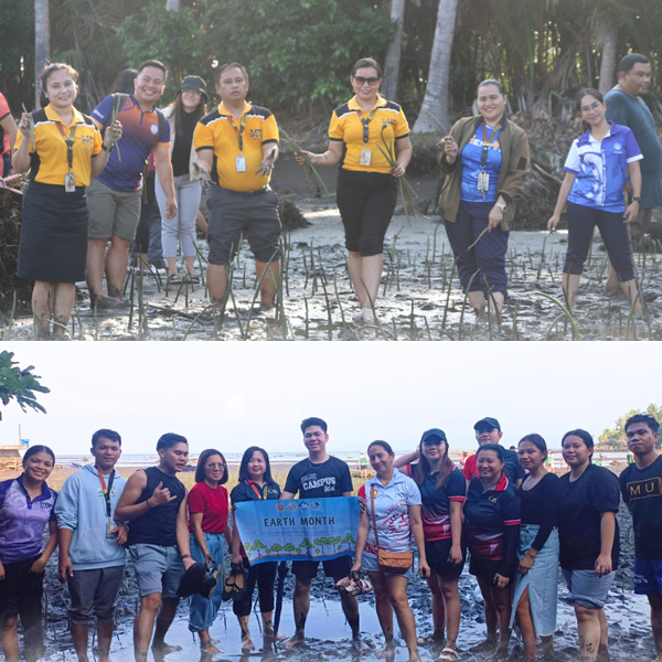 Misamis University Participates in Earth Month 2026 Mangrove Planting of Nearly 10, 500 Propagules in Barangay Mialen, Clarin