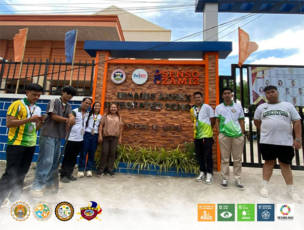 Misamis University Shares Grafted Calamansi Trees to Support Gulayan sa Paaralan Program at Misamis Annex Integrated School
