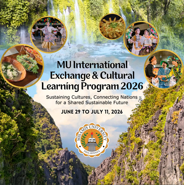 Misamis University to Hold the MU International Exchange and Cultural Learning Program 2026