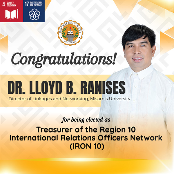 Misamis University Takes Key Leadership Role in CHEDRO 10's Internationalization Network