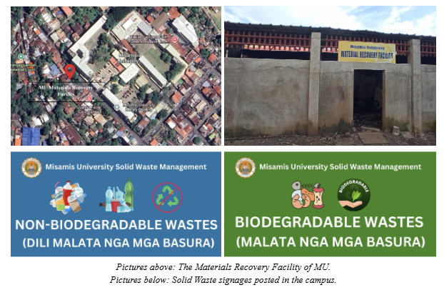 Misamis University’s Water-Sensitive Waste Disposal and Pollution Prevention Measures