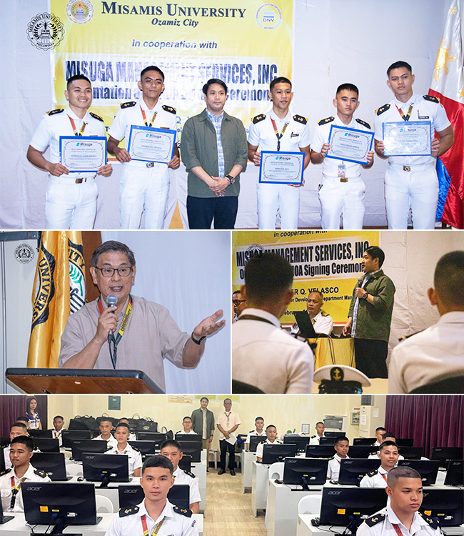 Misuga Management Services, Inc. Launches Cadetship Training Program at Misamis University