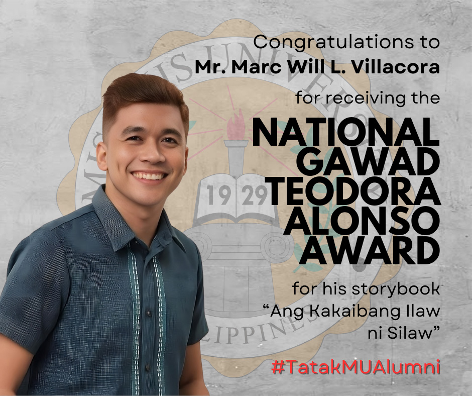 Mr. Marc Will Villacora Earns National Gawad Teodora Alonso 2024 with His Storybook 