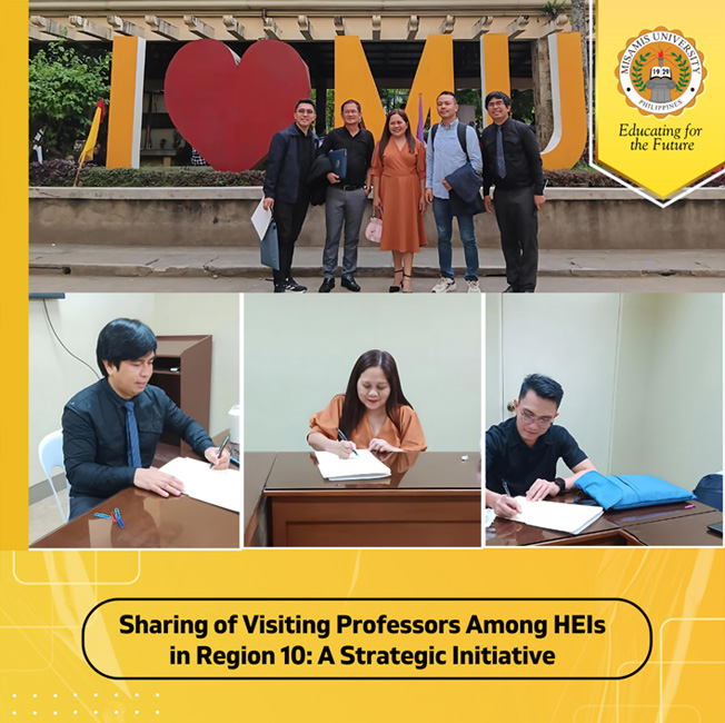 Sharing of Visiting Professors Among HEIs in Region 10: A Strategic Initiative