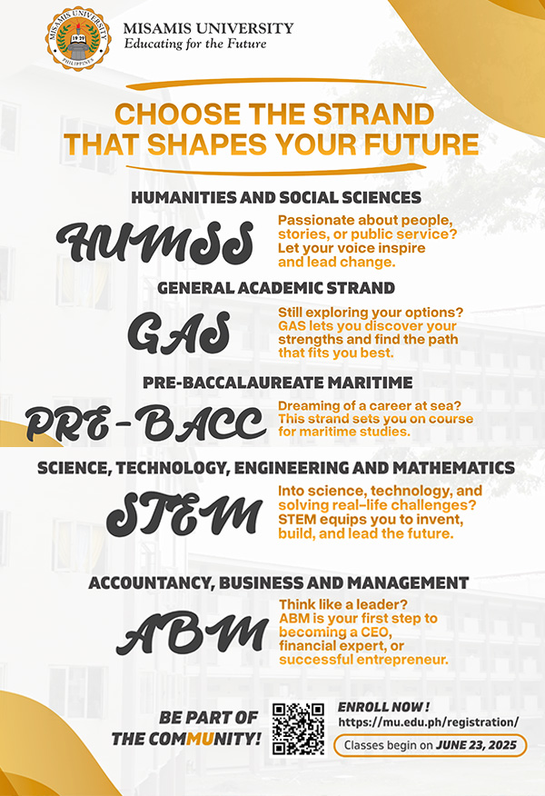 Still undecided about what strand to take for Senior High School?