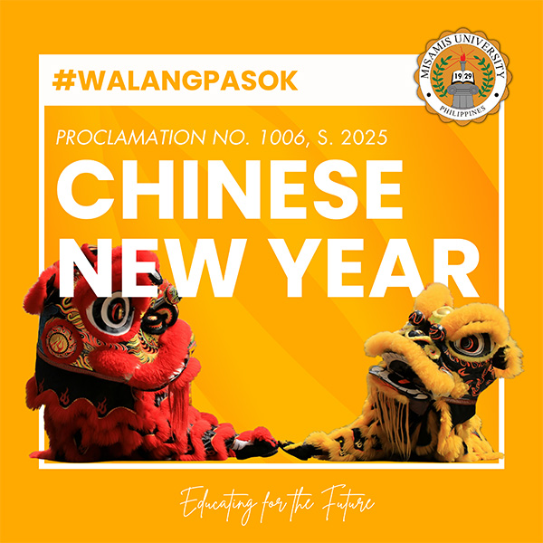 Walang Pasok Chinese New Year