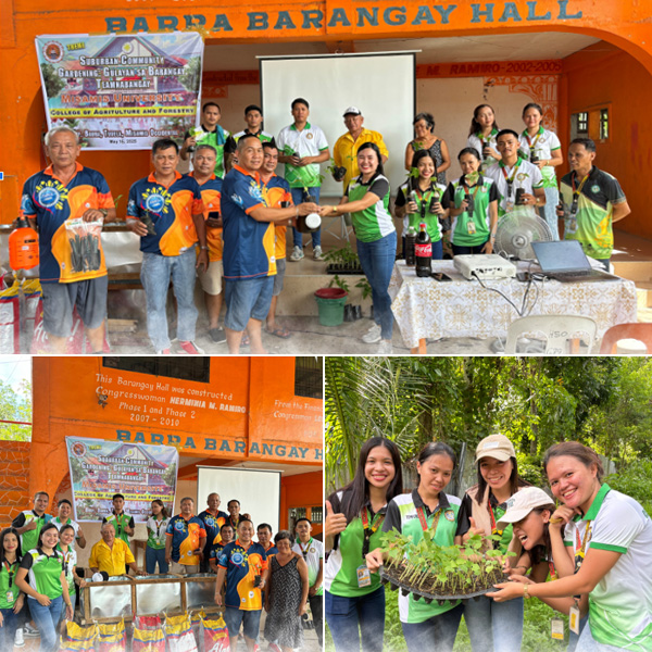 YOUNG FARMERS FROM MISAMIS UNIVERSITY PROMOTE SUSTAINABLE VERTICAL GARDENING FOR COASTAL RESIDENTS OF BARANGAY BARRA, TUDELA, MISAMIS OCCIDENTAL