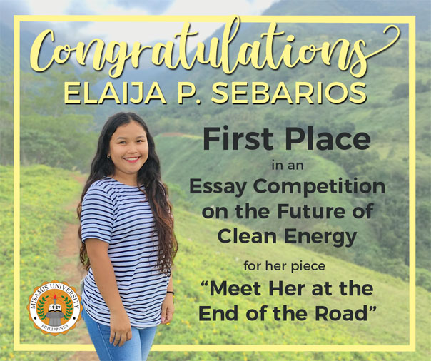 Congratulations Elaija P. Sebarios