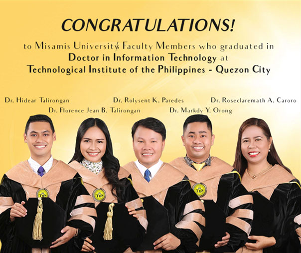 5 of MU's CCS Faculty Graduate in Doctor of IT