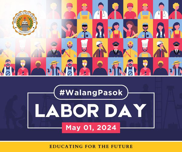 WalangPasok on May 1, 2024, in observance of Labor Day, pursuant to Proclamation No. 368, s. 2023