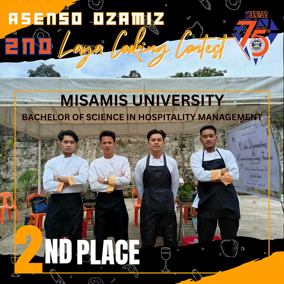 Asenso Ozamiz 2nd LAYA COOKING CONTEST