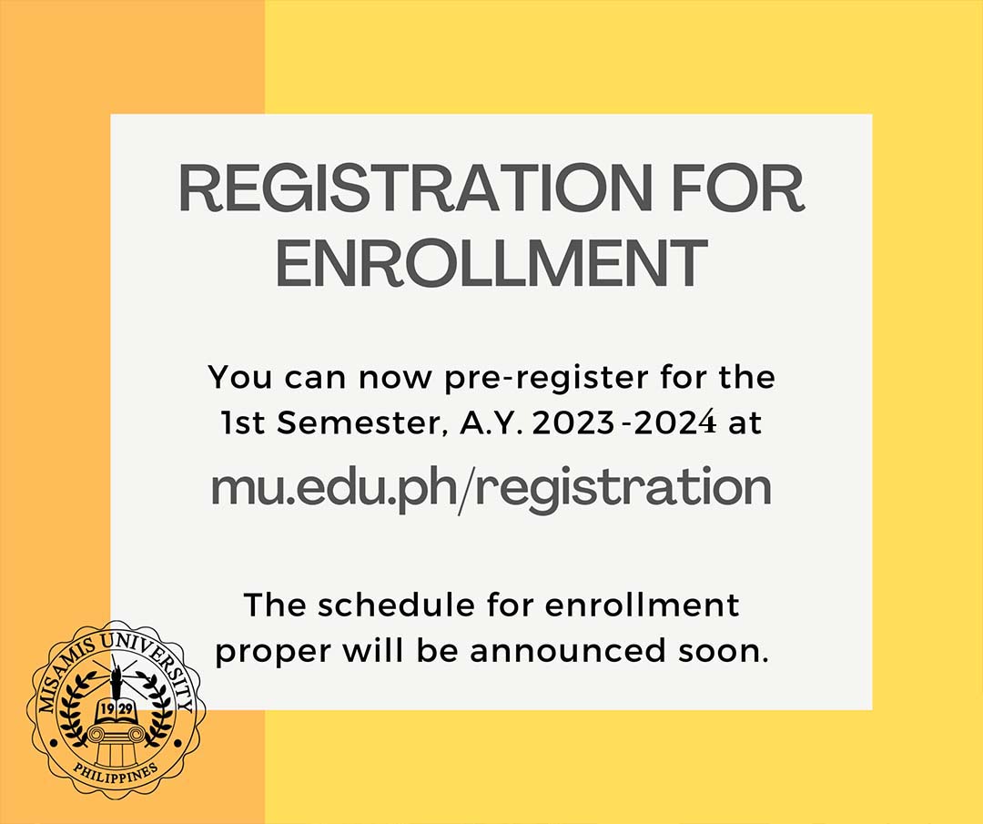 Registration for Enrollment