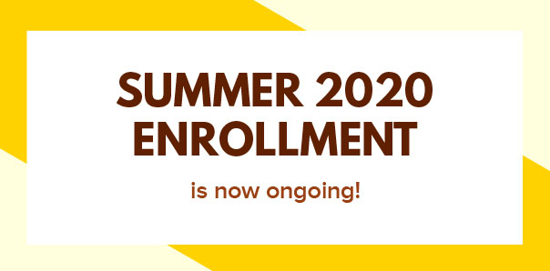 SUMMER 2020 ENROLLMENT