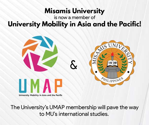 Misamis University is now a member of University Mobility in Asia and the Pacific