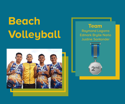  Beach Volley PRISAA Gold medalist 2020 