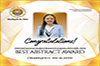 The Misamis University College of Business and Management (CBM) earned international recognition at the 2nd International 
Student Research Congress 2025