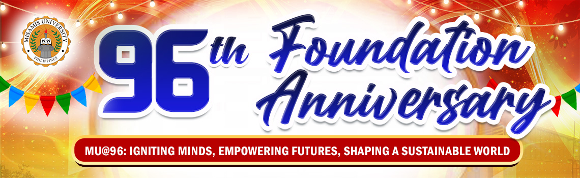Misamis University 96th Foundation Anniversary 2025