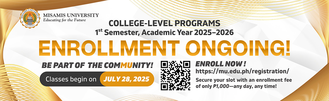 Enrollment is ongoing for 2025-2026 Academic Year