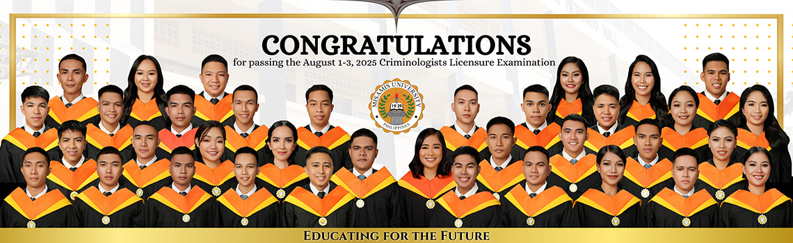 Criminologist board Passers for August 2025 examination